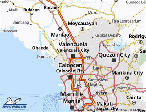 MICHELIN Valenzuela City map .